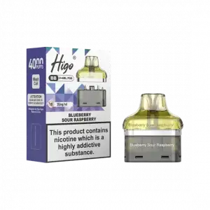 Blueberry Sour Raspberry Higo BB 4000 Prefilled Pod